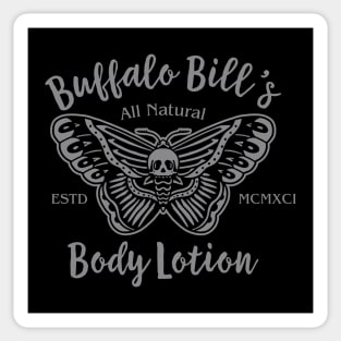 Buffalo Bill's Hand Crafted Body Lotion Sticker